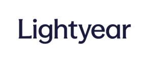 Lightyear Logotype Black Transparent Large